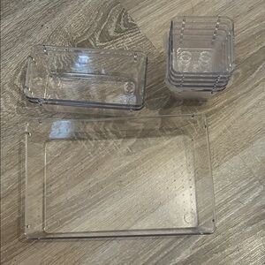 Clear Plastic Organizers